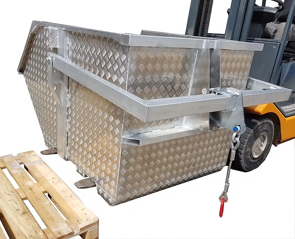 KRANMEISTER Schuttmulde / Kippmulde AS1000 Plus