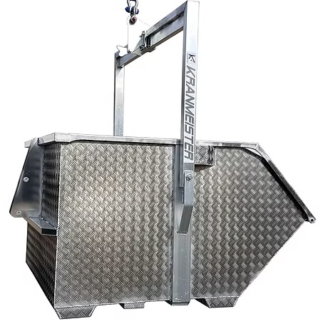 KRANMEISTER Schuttmulde / Kippmulde AS1000 Plus