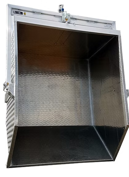 KRANMEISTER Schuttmulde / Kippmulde AS1000 Plus
