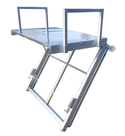 KRANMEISTER Ziegelverteiler 2-reihig aus Aluminium