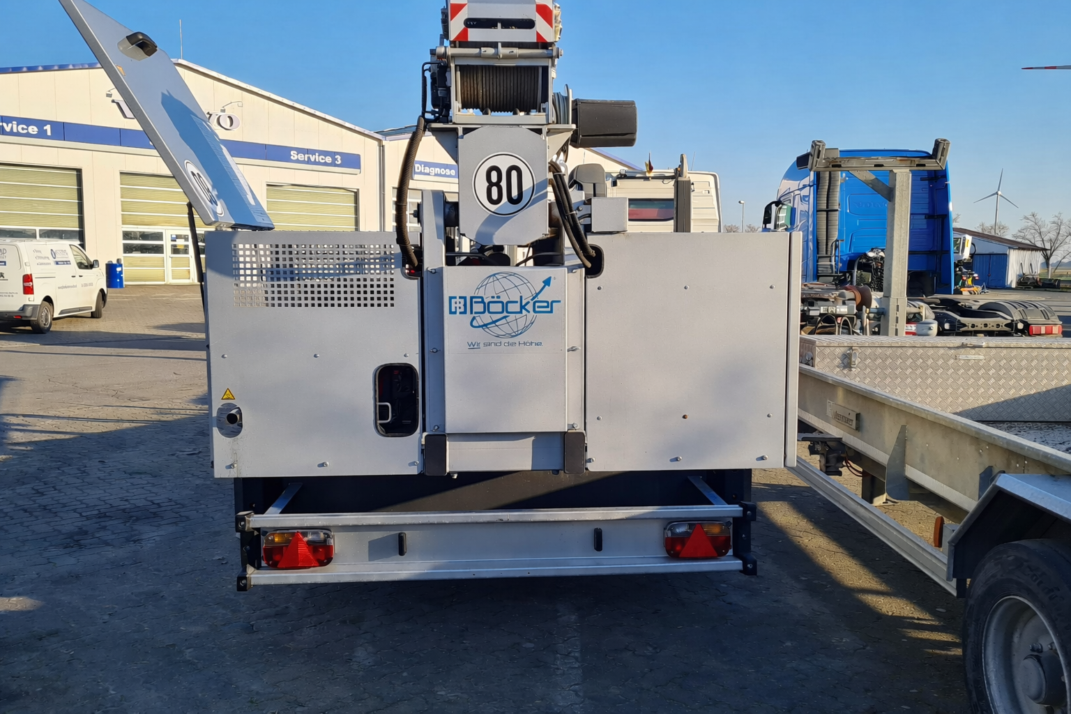 Böcker Anhängerkran Easyline 27/1200